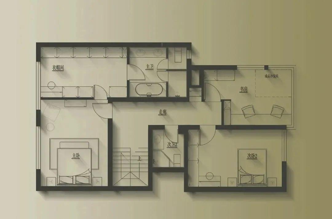 明亮温暖色系的花园房设计丨清羽设计-63