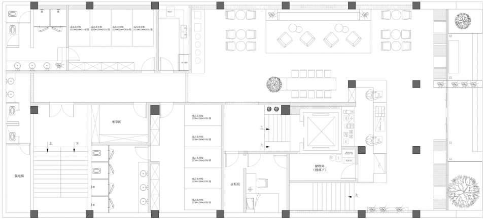 大学旁跨界酒店「蓝宇」——复合式空间与环保选材的完美融合-30
