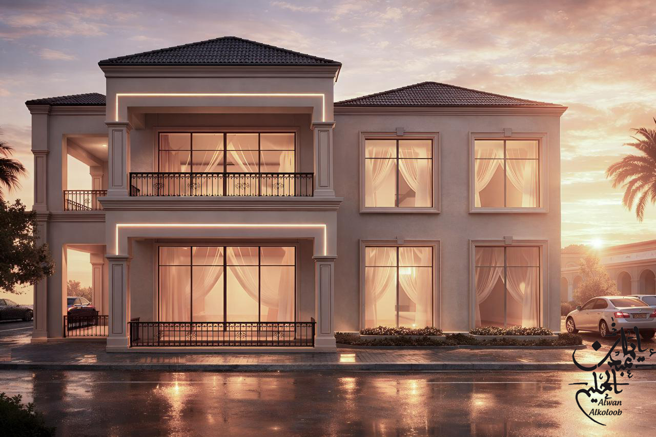 Elegant Symmetry Villa-2