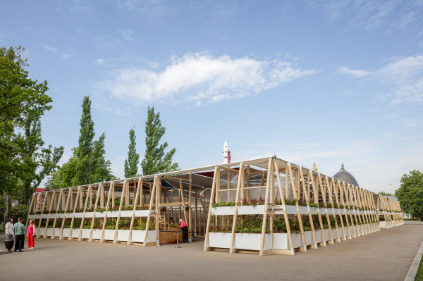 “Цветы и ячейки”（花卉与单元格）之花卉展览亭丨俄罗斯莫斯科丨DO buro-27