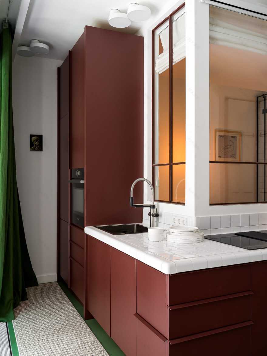 哈萨克斯坦创新紧凑型公寓设计丨哈萨克斯坦阿拉木图丨Sdelaem Remont-27