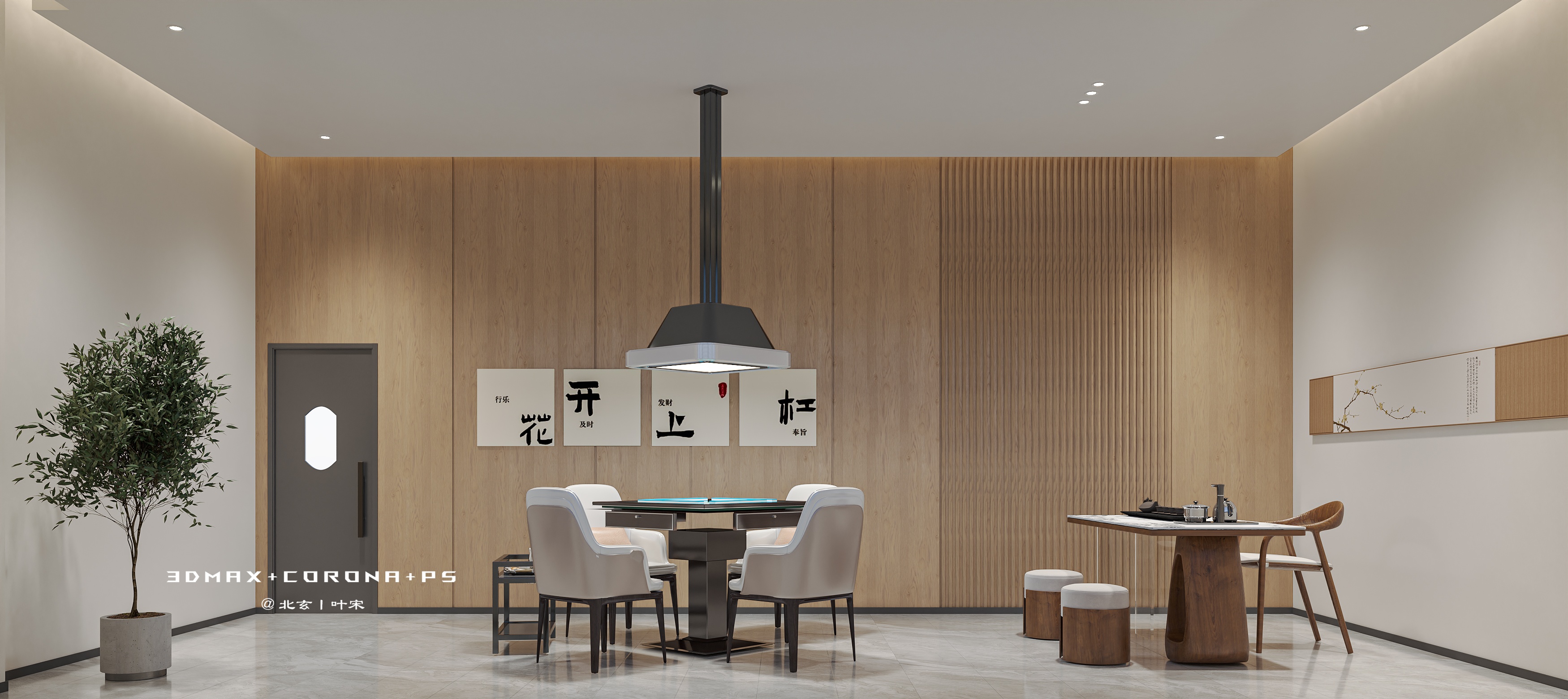 台球室设计案例丨台球桌上见真章！-5