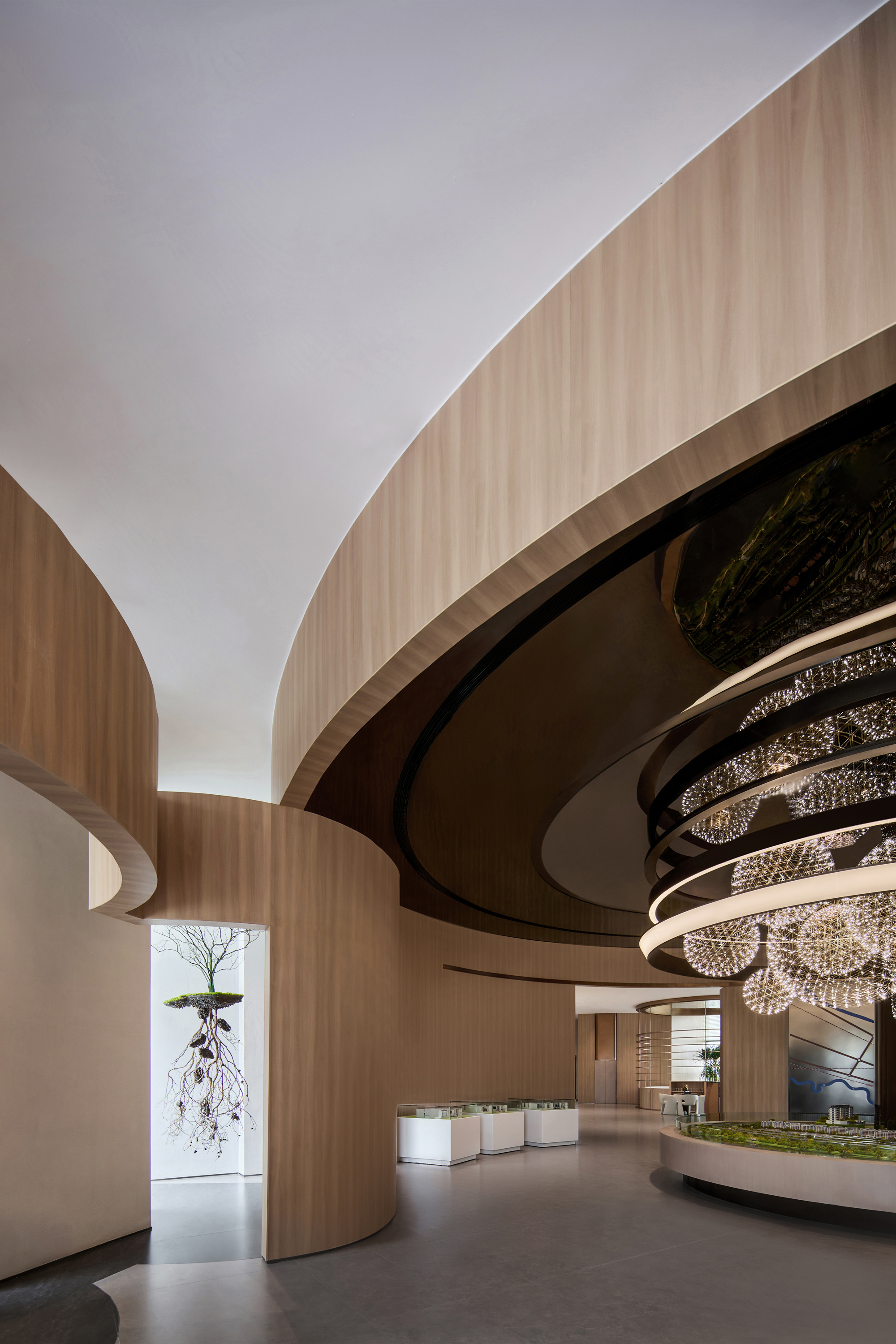 天津中新澜湖庭丨中国天津丨硬装设计为引擎联合设计,建筑设计为方标世纪建筑设计,景观设计为现工设计-75