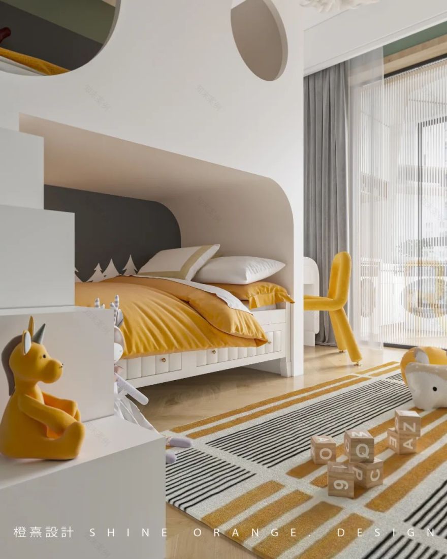 现代简约北欧风,宁波橙熹设计打造温馨家居-70