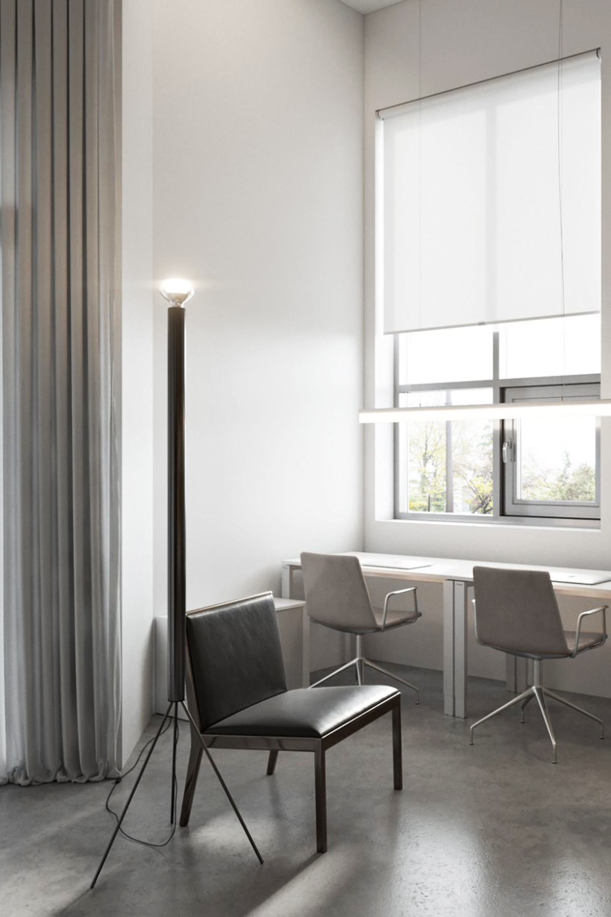 基辅中心极简办公室-11