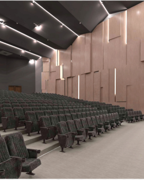 Conference Hall with Acoustic Design