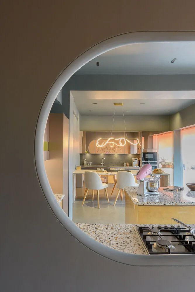 粉蓝设计梦幻色彩空间·模块化厨房和衣柜体验中心-5
