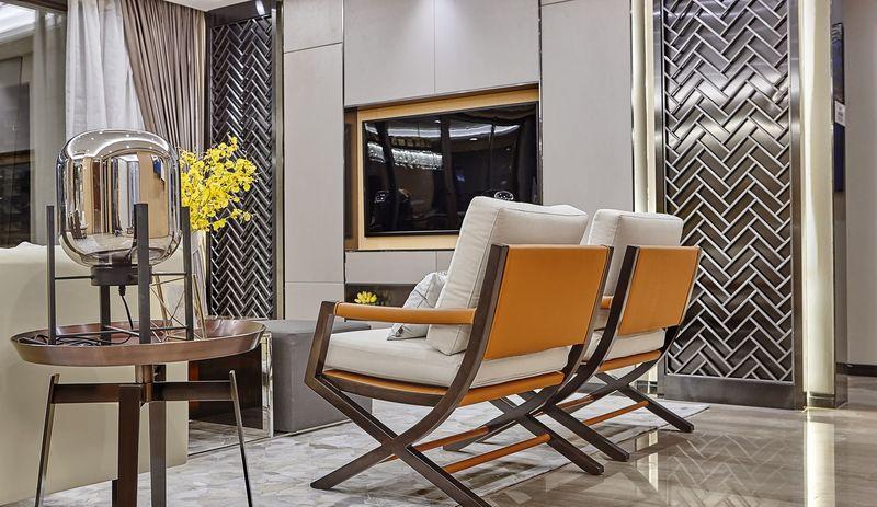 重庆融创春晖十里售楼部样板房 | 现代东方美学融合之作-45