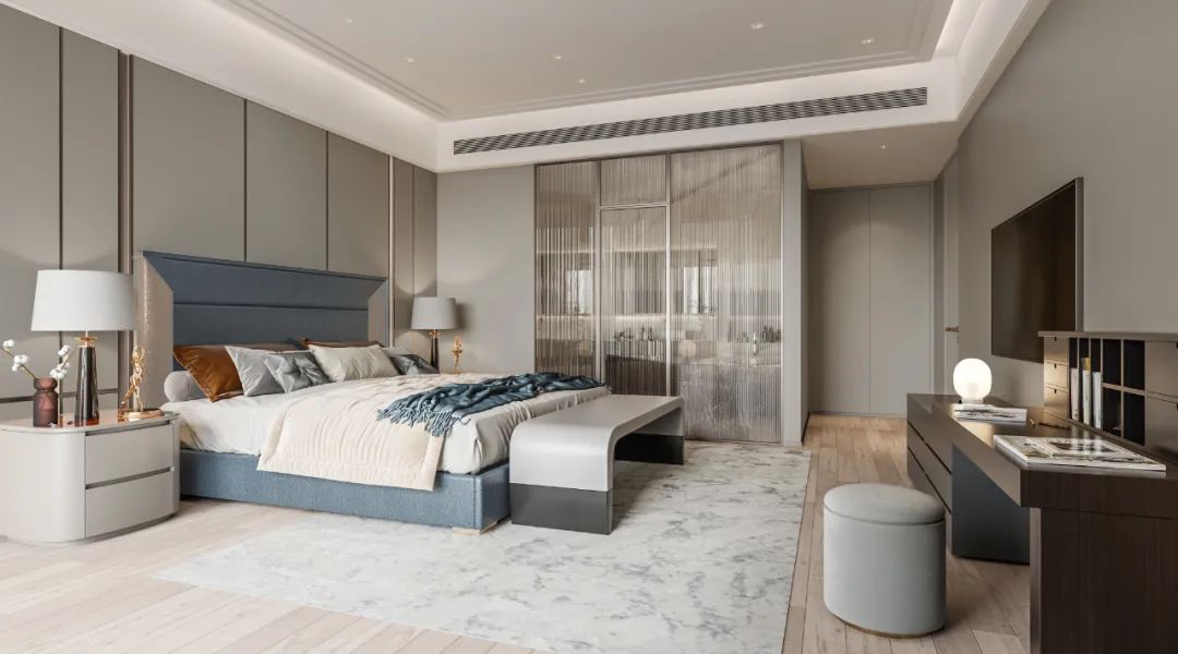 东湖苑蓝波湾别墅设计丨中国苏州丨上海陈尹周室内设计-45