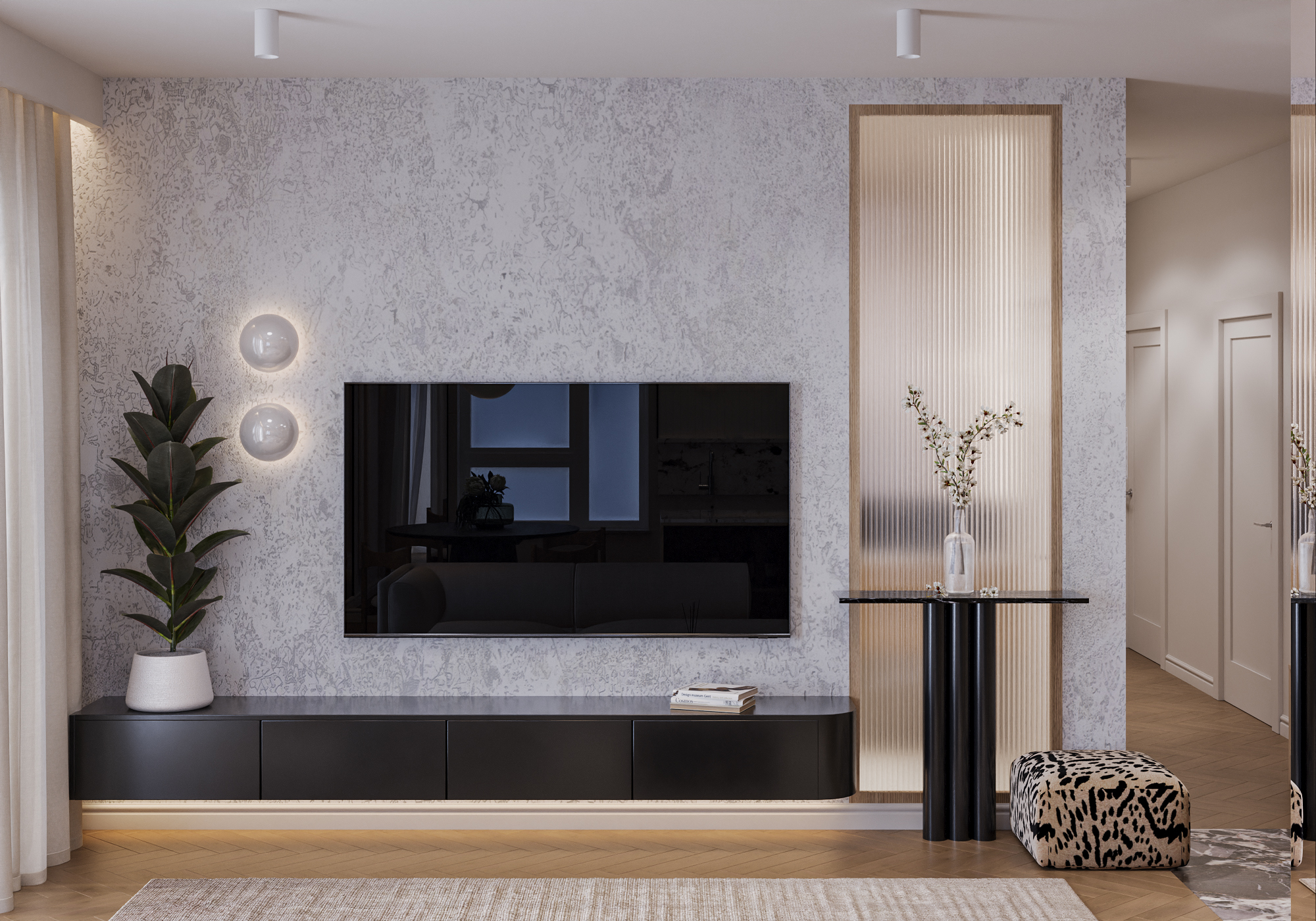 3D Visualization - Korso - 93 m2-9