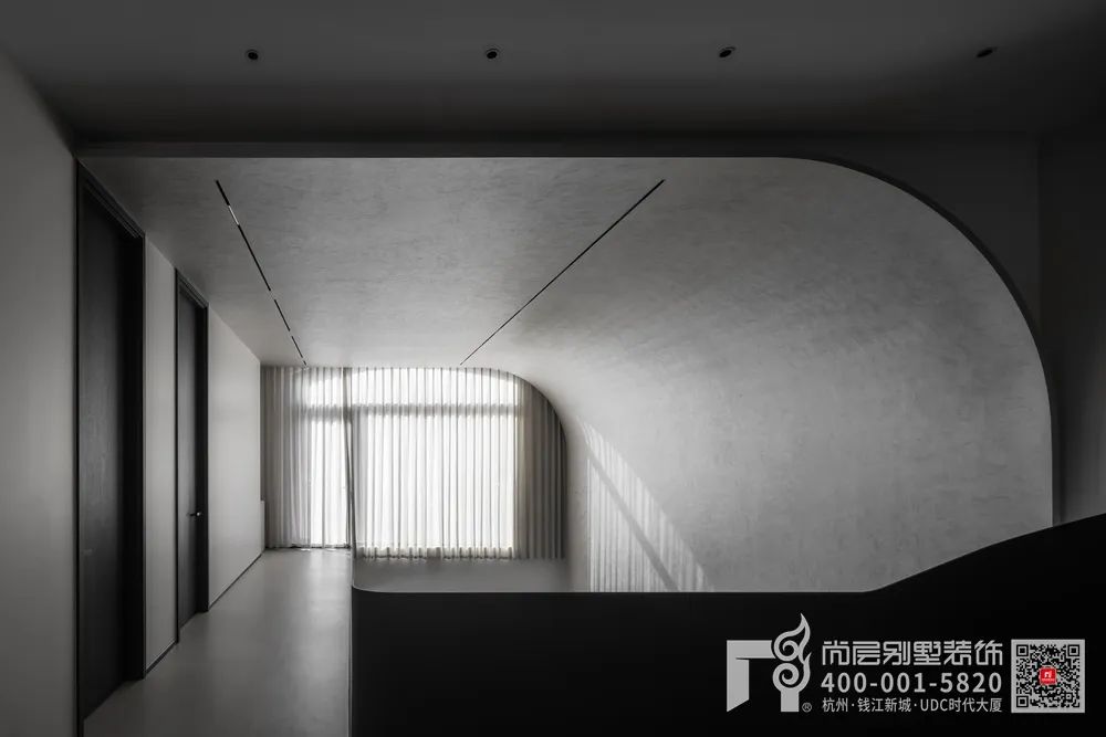 嘉兴宝石公馆现代简约别墅设计丨中国嘉兴丨杭州尚层装饰-53