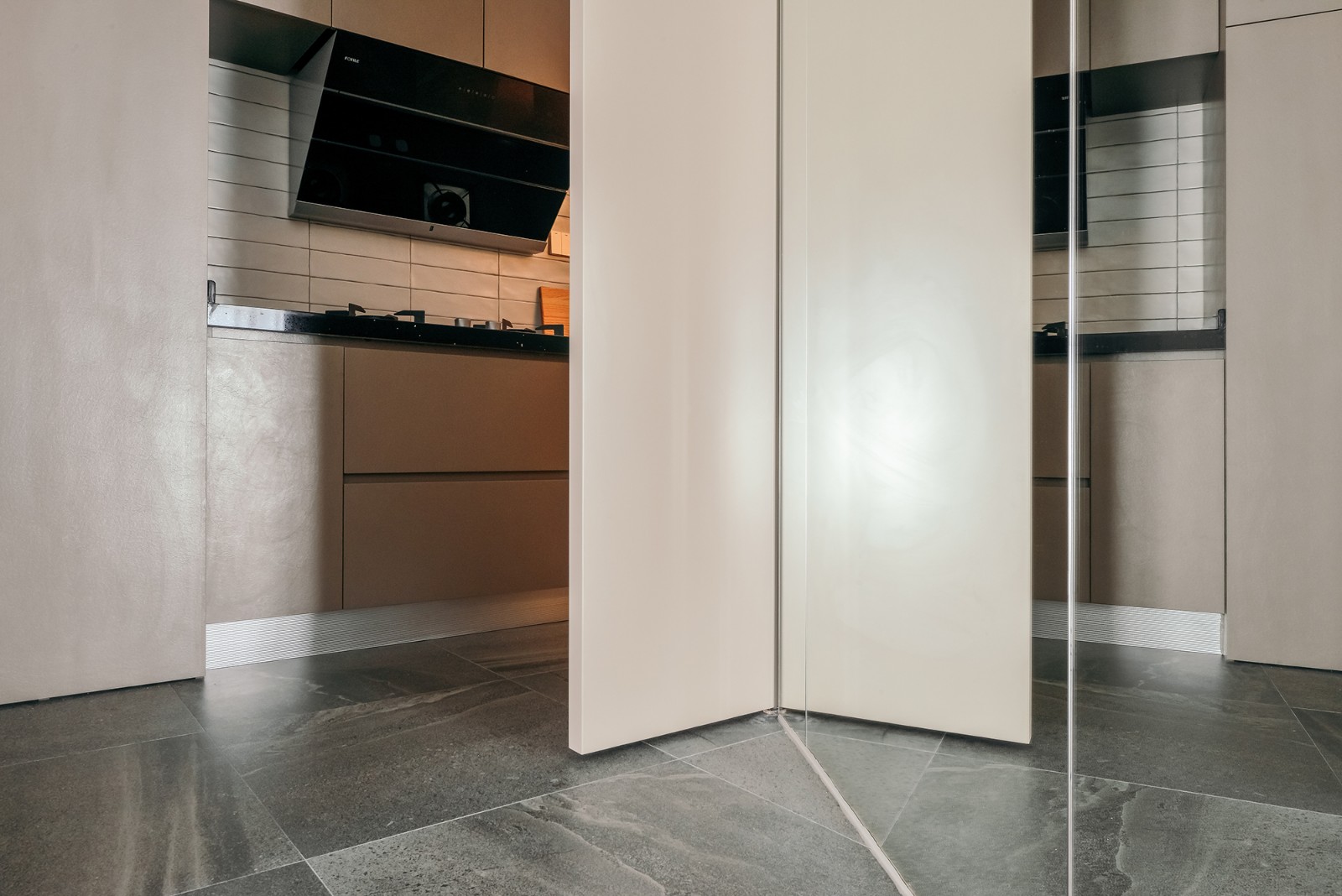 深圳龙岗85平米“折叠”之家  果而室内设计-8