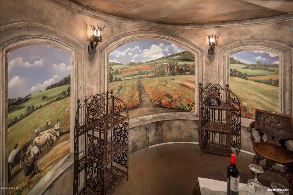 Medieval masterpiece: Italian-inspired gothic villa in Scottsdale-36