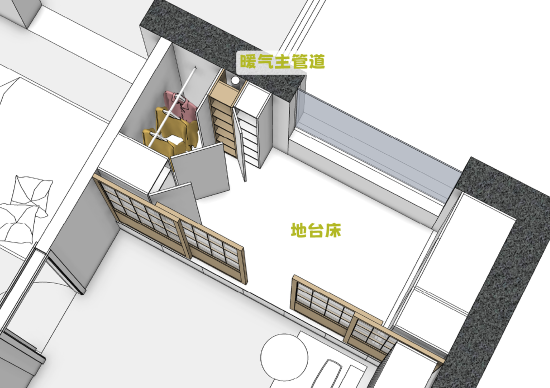69 平米温馨两居改造-51