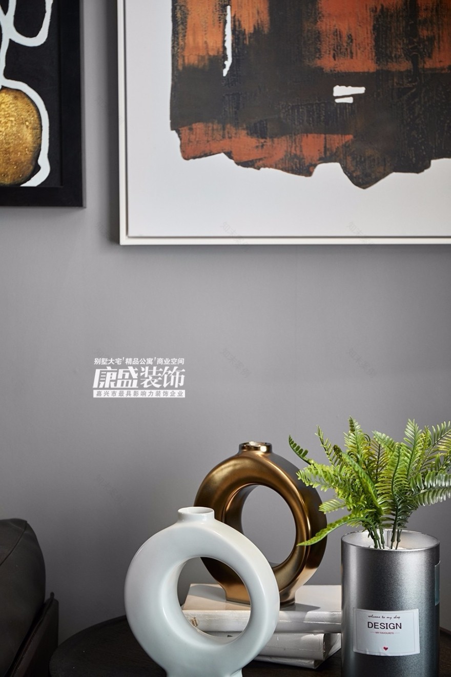 浙江嘉兴 240㎡现代简约大宅设计-12