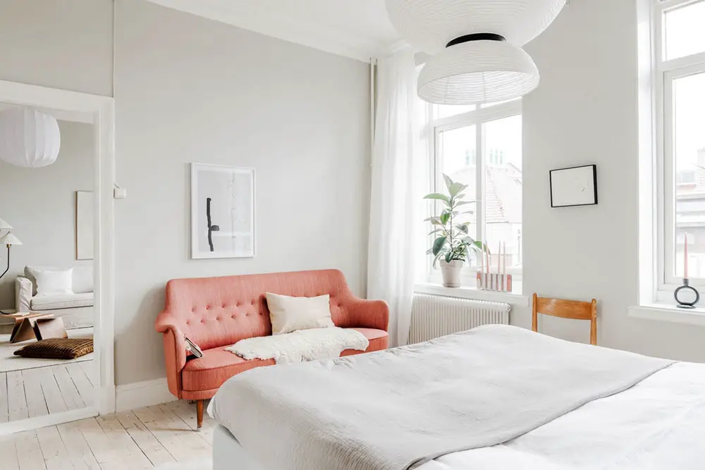 瑞典哥德堡优雅日式北欧风公寓设计-19