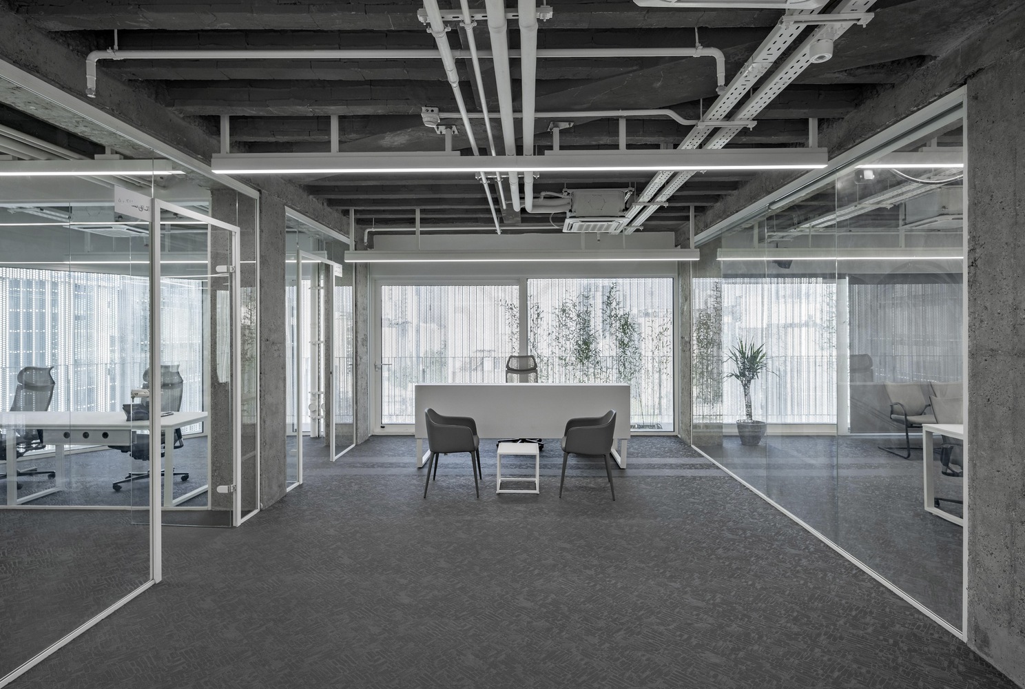 白装修办公楼丨伊朗德黑兰-27