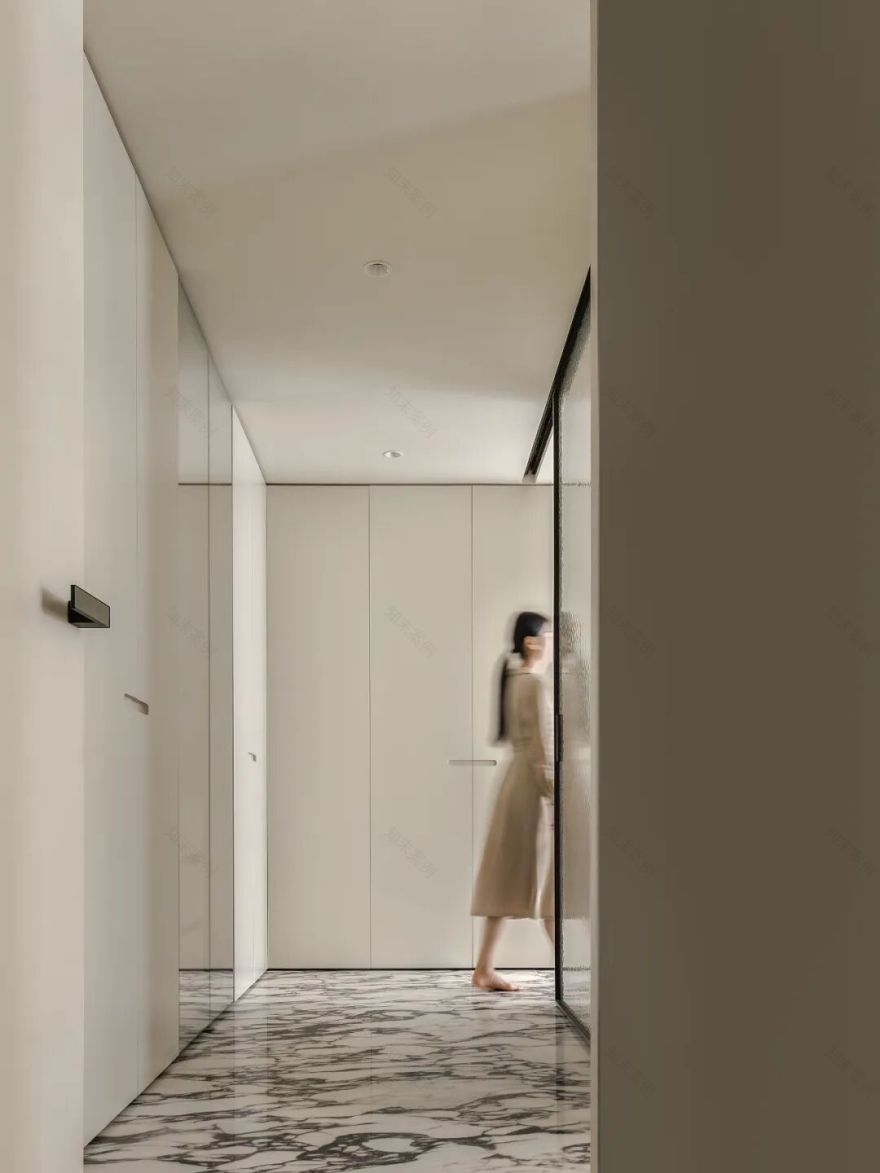 简狄设计|用弧线重塑异形空间,还多出一个家庭展览馆-90