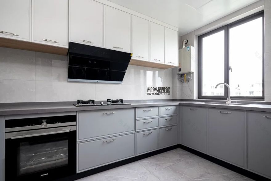 天一家园现代风格胡桃木家居设计丨浙江南鸿装饰-42