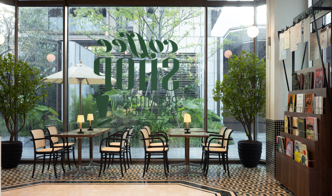 华润置地上海中环置地中心·望雲项目咖啡BOX丨中国上海丨软装矩阵纵横,硬装东木筑造-19