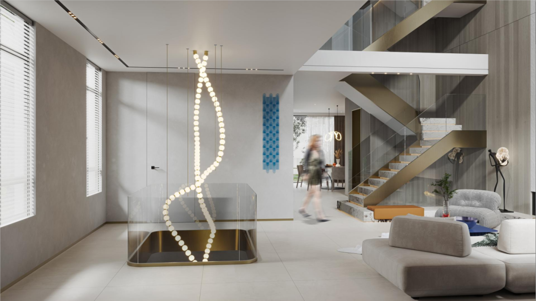 广州番禺光之墅丨中国广州丨广州格梵装饰-15