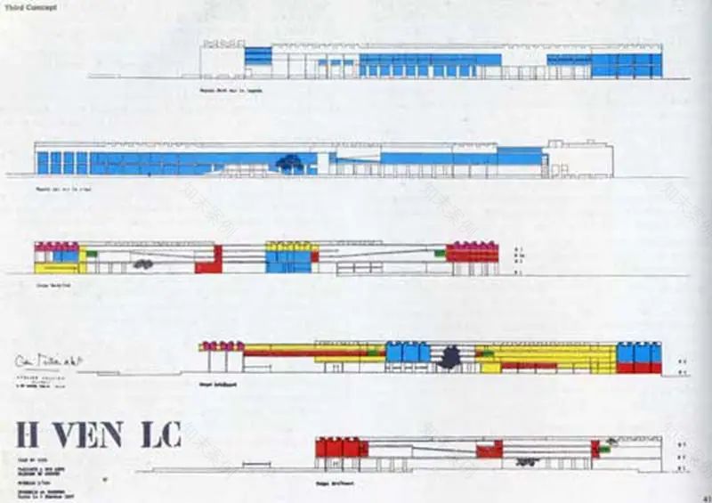 柯布未建成的威尼斯医院-18