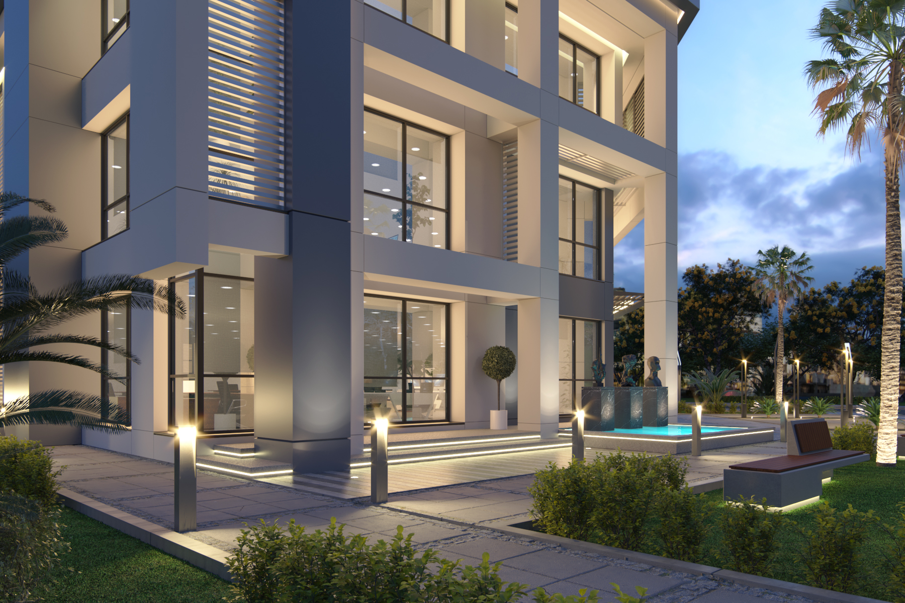 Alrehab Data Center Office building-4