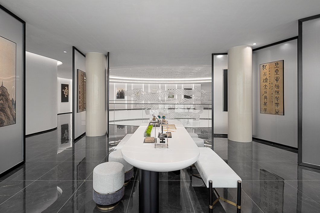 湖州紫云府售楼处与样板房丨中国湖州丨杭州美致家居设计有限公司-23