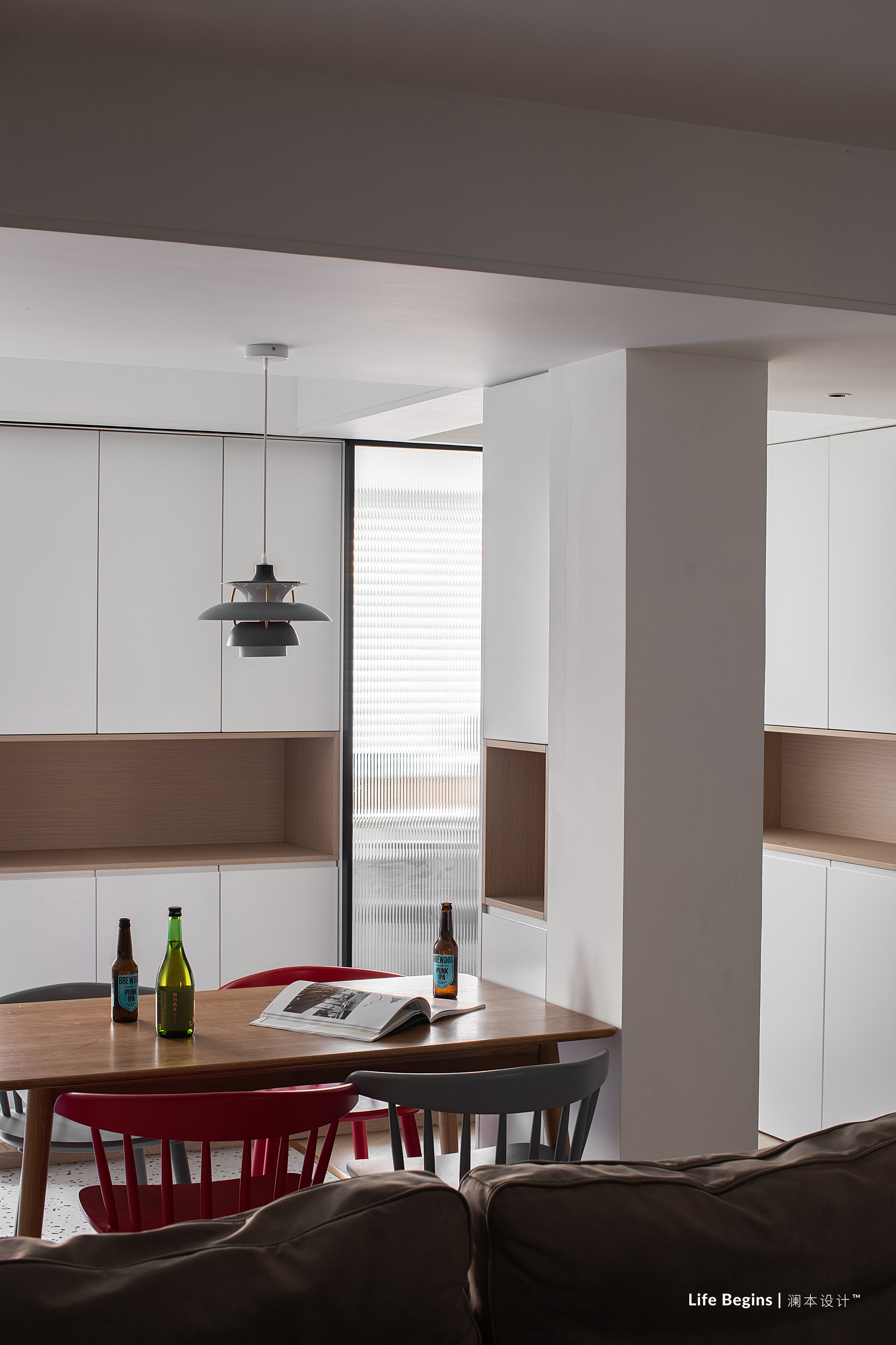 80㎡老房焕生 · 形简意浓,归于甜境丨中国南京丨LAB创意设计-25