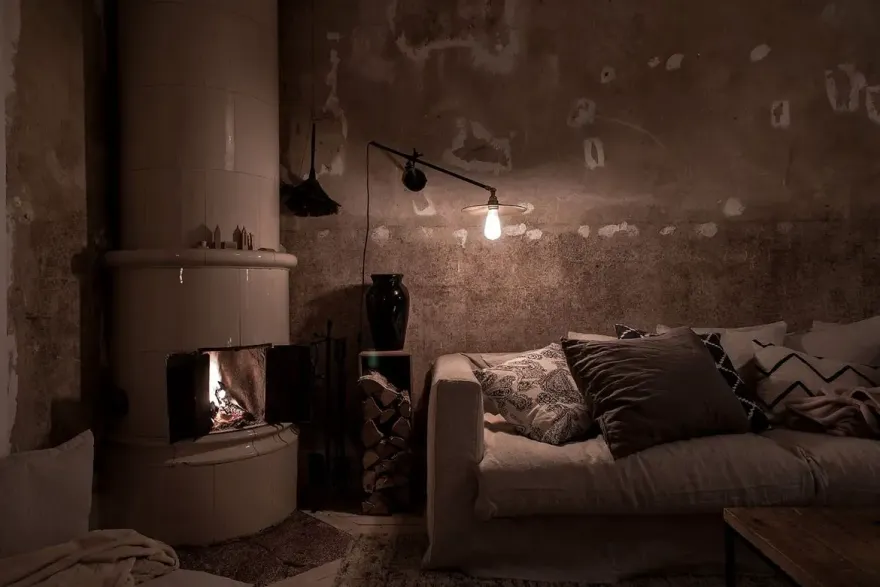 85 平米公寓大胆尝试 | 原始墙壁的魅力-22