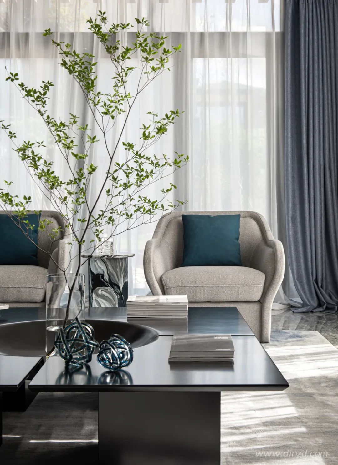 拾萃城沉香谷中心项目C3样板房丨金螳螂第八设计院三分院陈晓慧团队-17