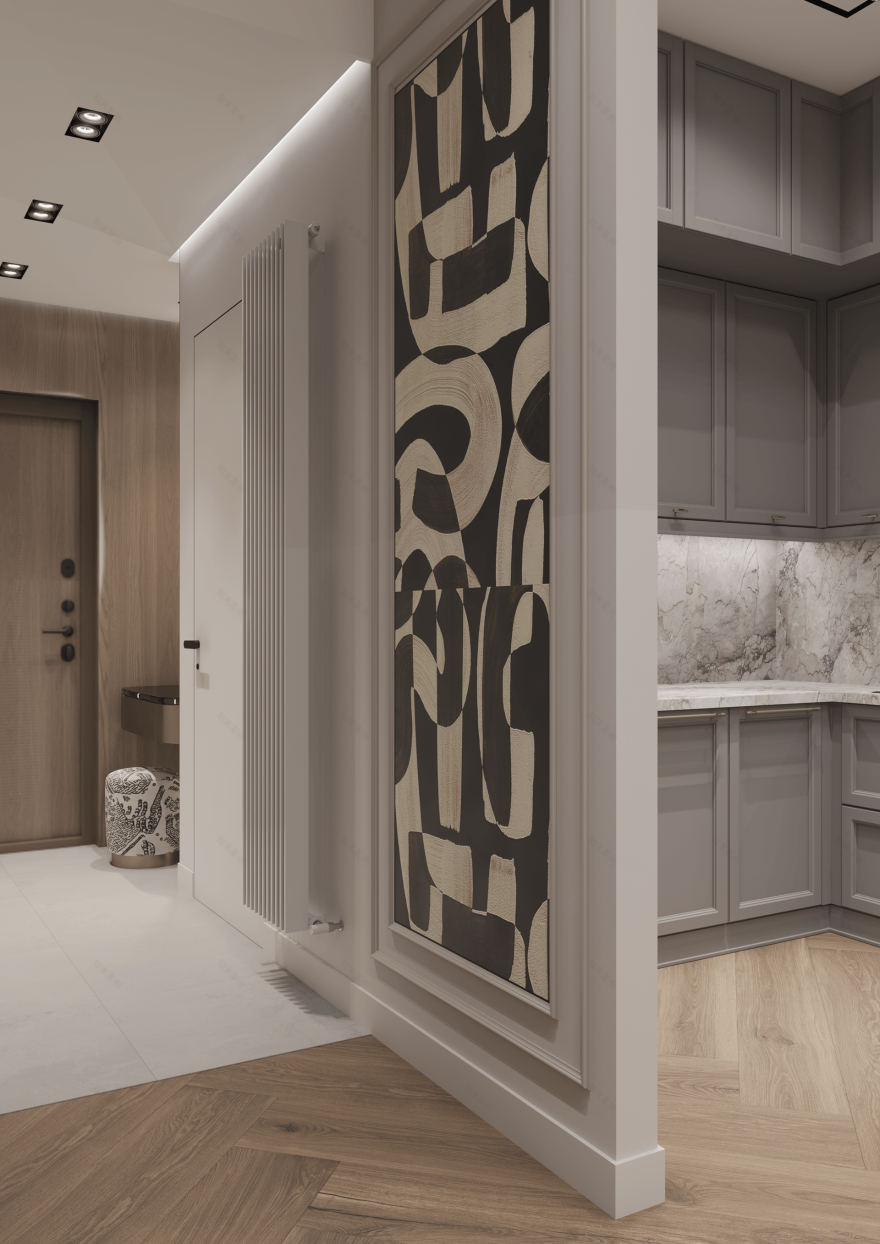 开放式概念起居与厨房空间设计丨亚美尼亚-8