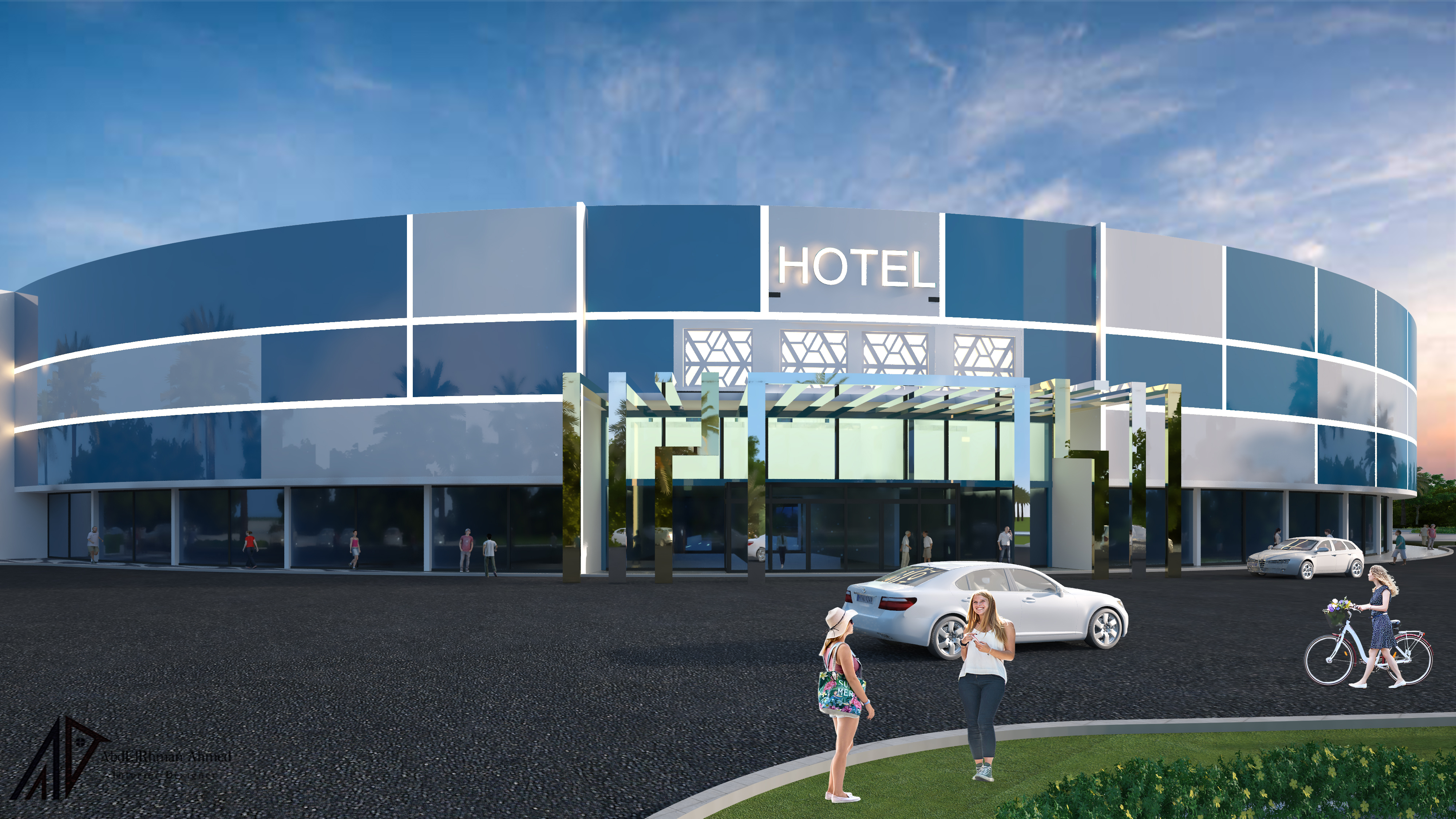 Tourist hotel in Marsa Matrouh ( Team work )-4