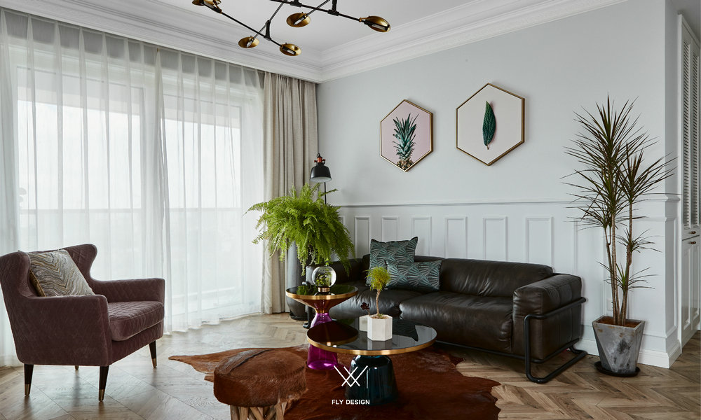 没有想好的Idea——110㎡轻法式住宅  拉菲设计-0