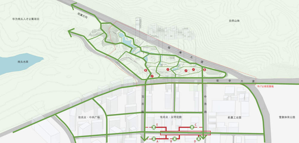龙岗金园软件园丨中国深圳丨深圳大学建筑设计研究院∙元本体工作室-16