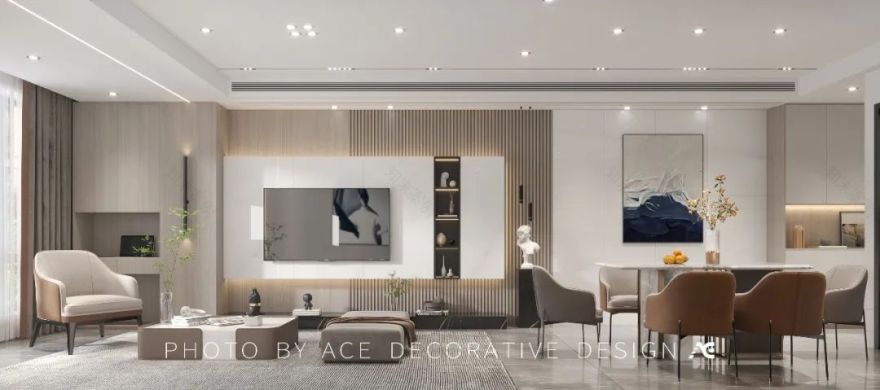 现代舒适家居设计丨中国泉州丨ACE筑伦装饰-14