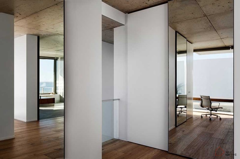 豪华别墅 现代风格南非混凝土格调的海滩私人住宅-3