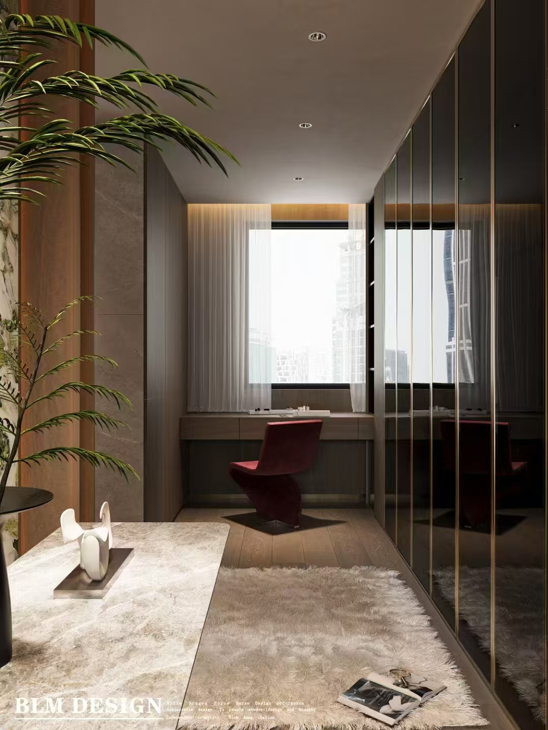 意式轻奢白龙马效果图-6