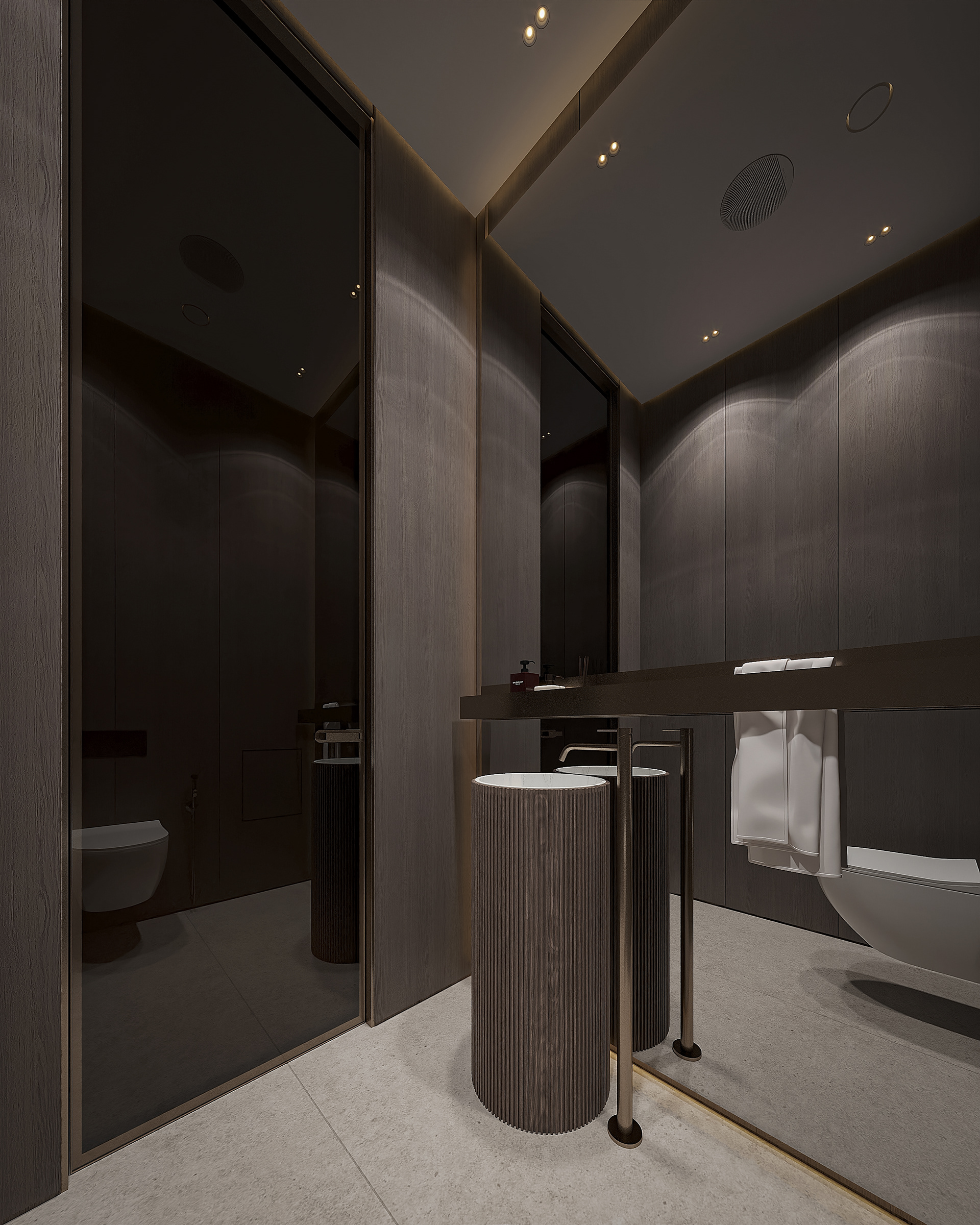豪华现代客用卫生间丨塞浦路斯-8