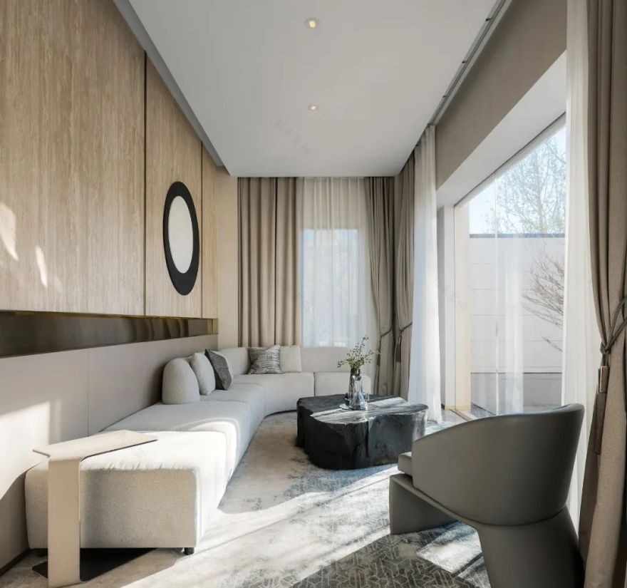 金地昆悦销售中心——东方美学与现代主义的共生-39