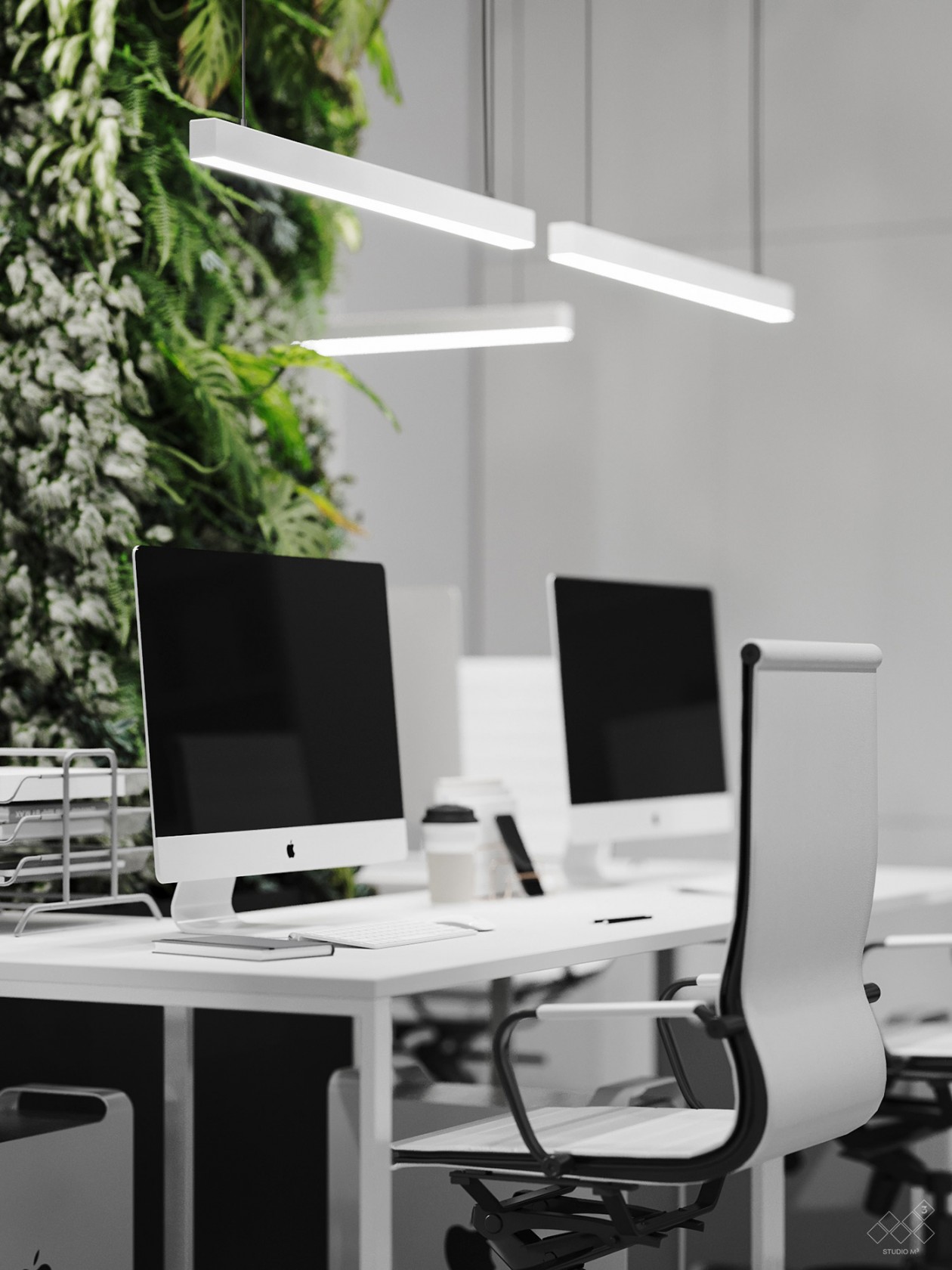 乌克兰基辅86㎡办公空间设计-13