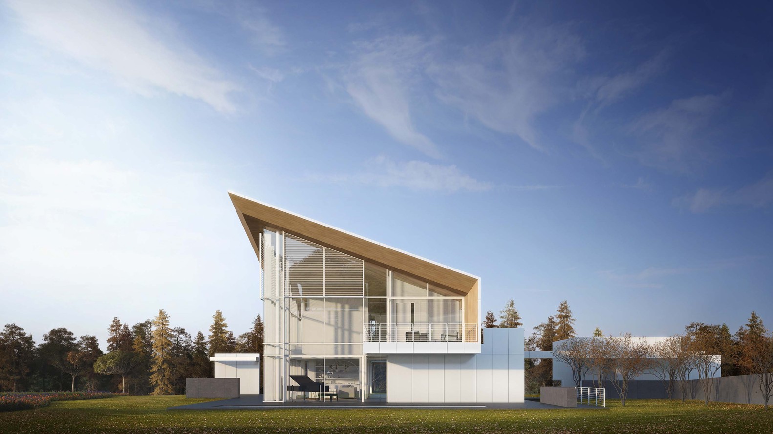Richard Meier - Partners Designs Two Villas for Ground-0