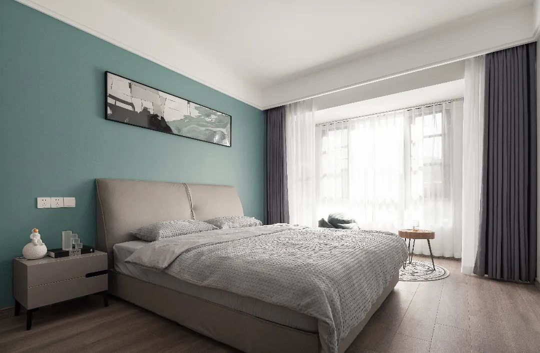 136㎡三室两厅，在幽静中绽放青春  度设计机构-16