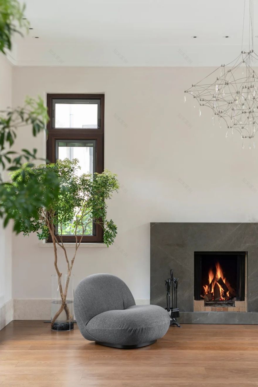 380㎡自然白私宅 | 简约生活,暗藏美好-9