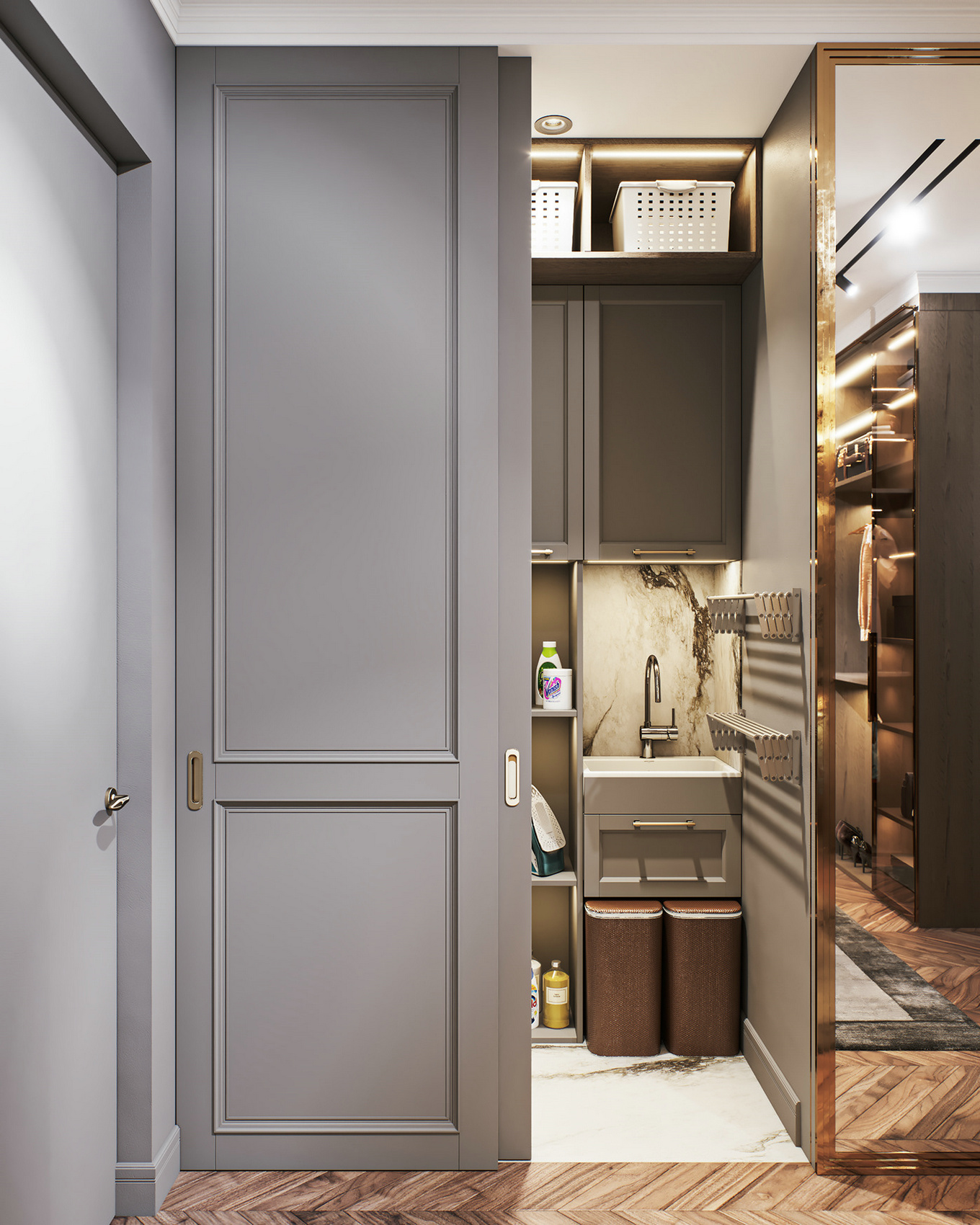 被简欧风席卷的生活空间，演绎质感美学-33