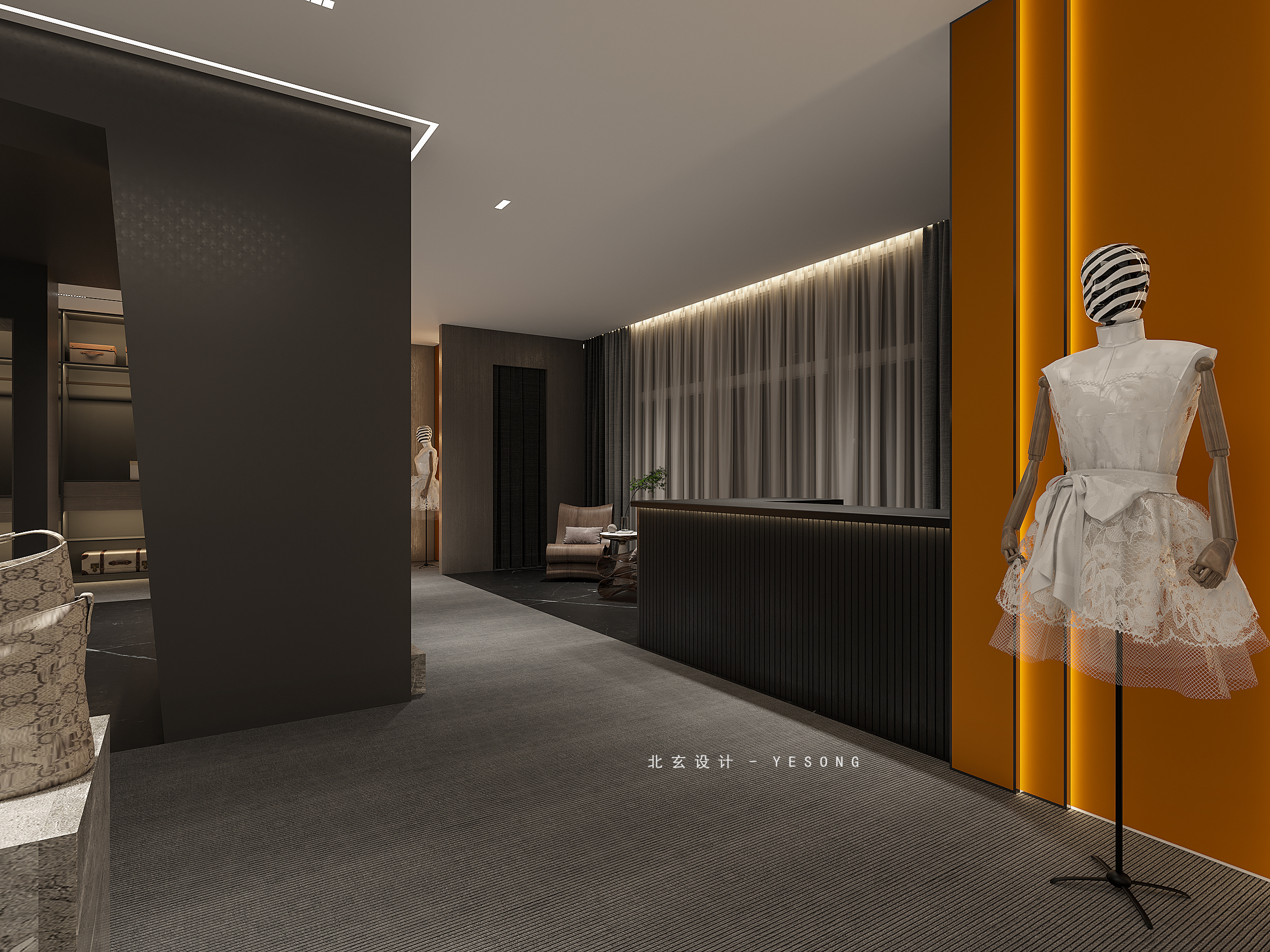 诧寂风女装店设计-12