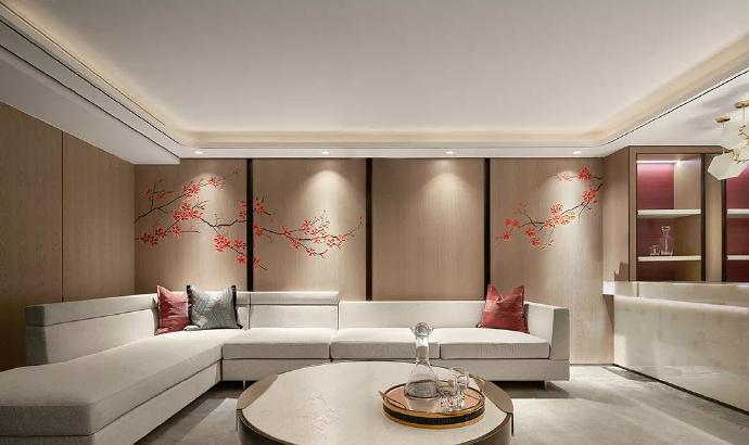 400m²合院别墅 现代东方的诗情画意-8