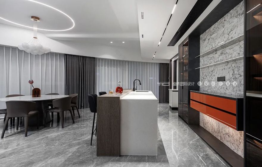 现代简约 CBD 大平层设计丨堂杰国际设计-14