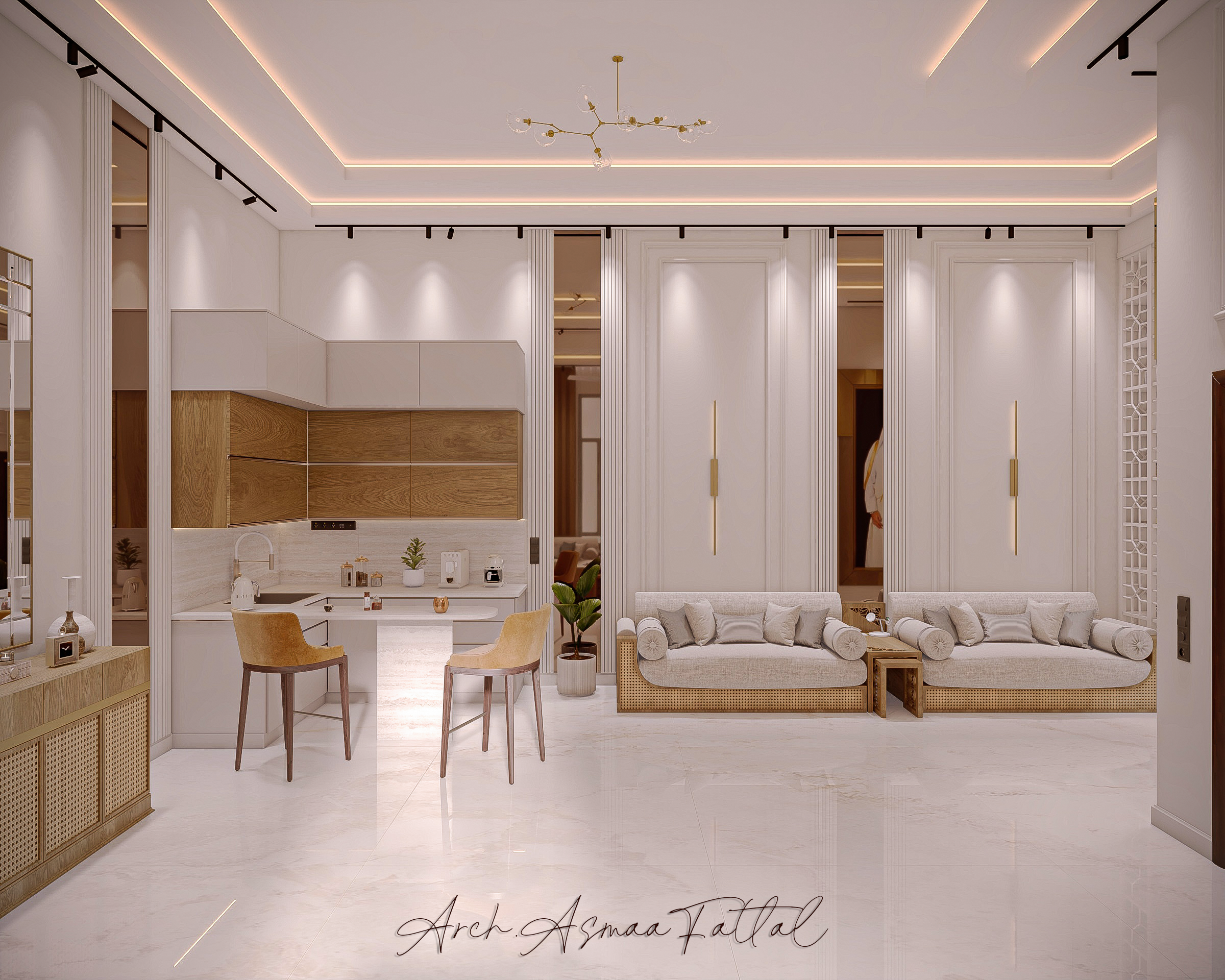 Majlis New classic in Qatar-Al Doha 100 square meters-1