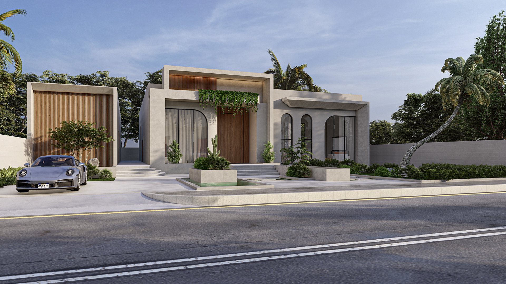 别墅外部设计（阿联酋）丨阿联酋沙迦-5